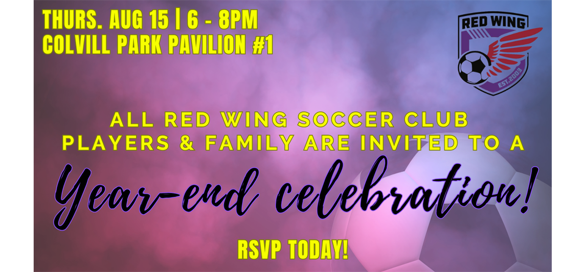 Red Wing Soccer Club Year-End Celebration!